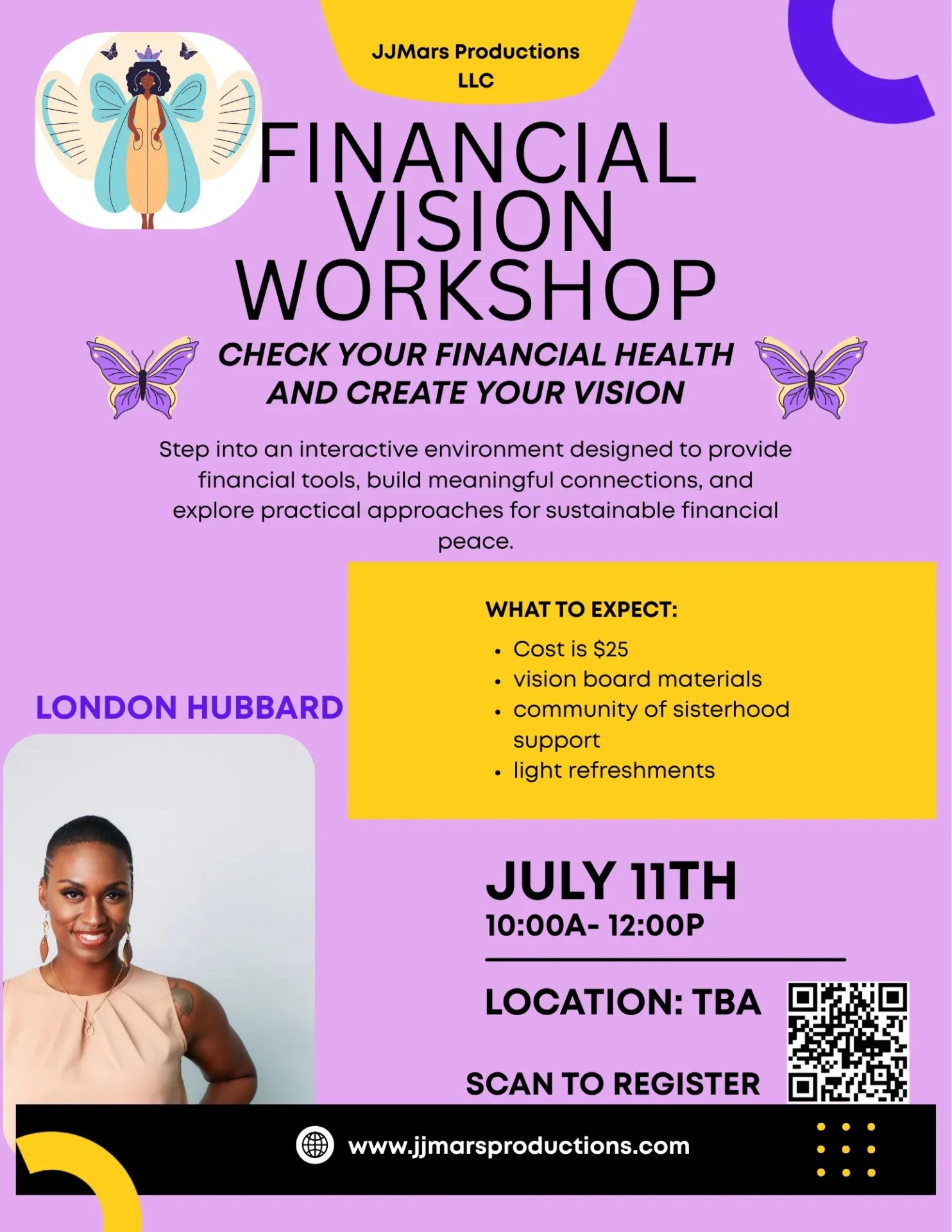 Financial Visions promotional flyer